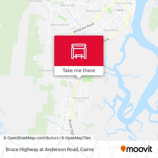 Bruce Highway at Anderson Road map