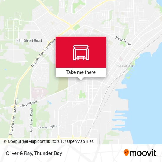 Oliver & Ray map