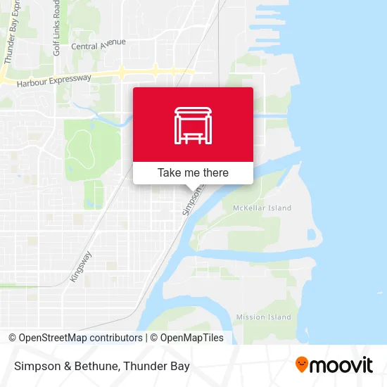 Simpson & Bethune map