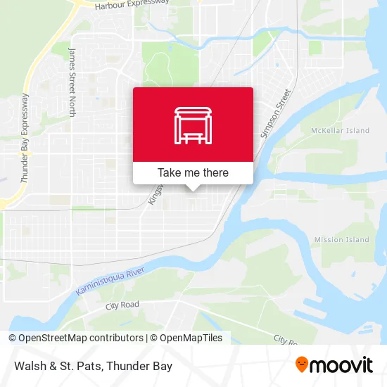 Walsh & St. Pats map