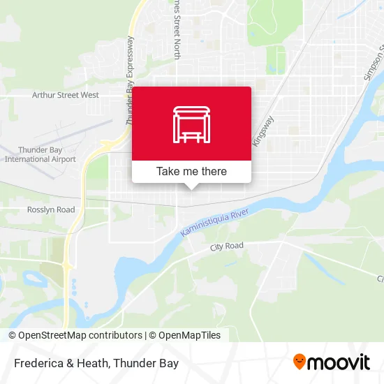 Frederica & Heath map
