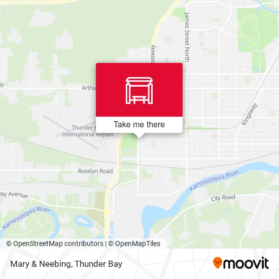 Mary & Neebing map