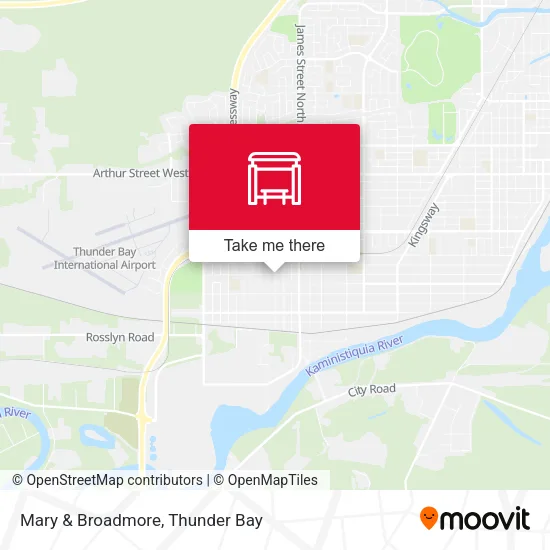 Mary & Broadmore map