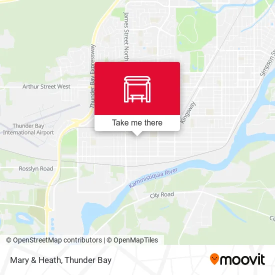 Mary & Heath map