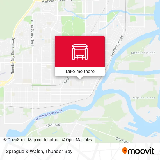 Sprague & Walsh map