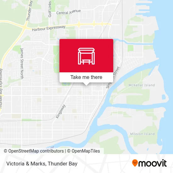 Victoria & Marks map