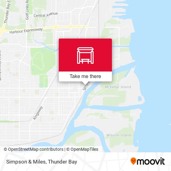 Simpson & Miles map