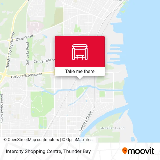 Intercity Shopping Centre map