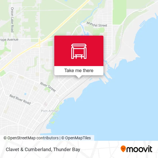 Clavet & Cumberland map