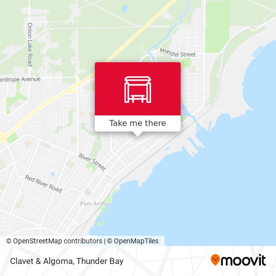 Clavet & Algoma map