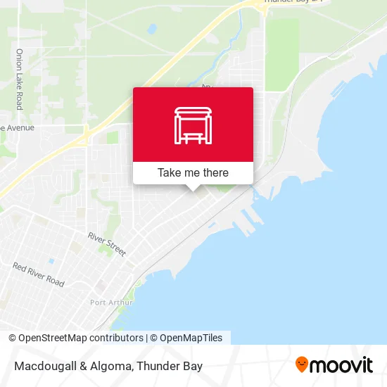Macdougall & Algoma map