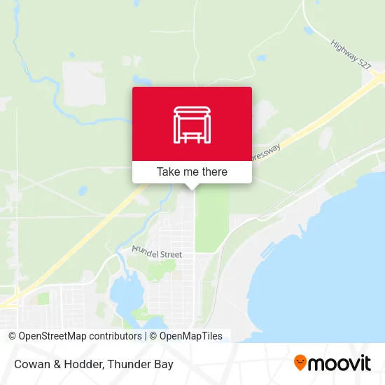 Cowan & Hodder map