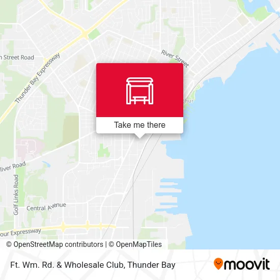 Ft. Wm. Rd. & Wholesale Club map