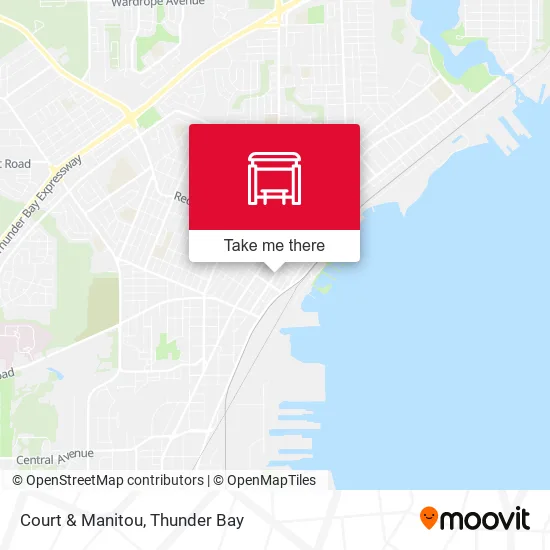 Court & Manitou map
