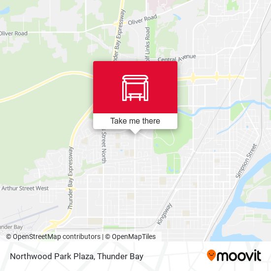 Northwood Park Plaza plan