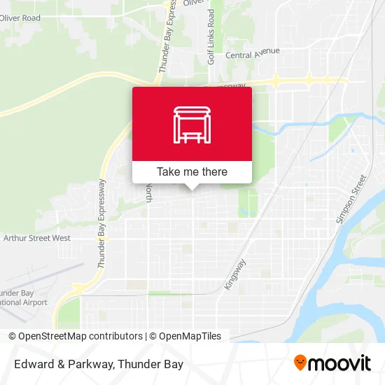 Edward & Parkway map