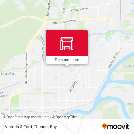 Victoria & Ford map