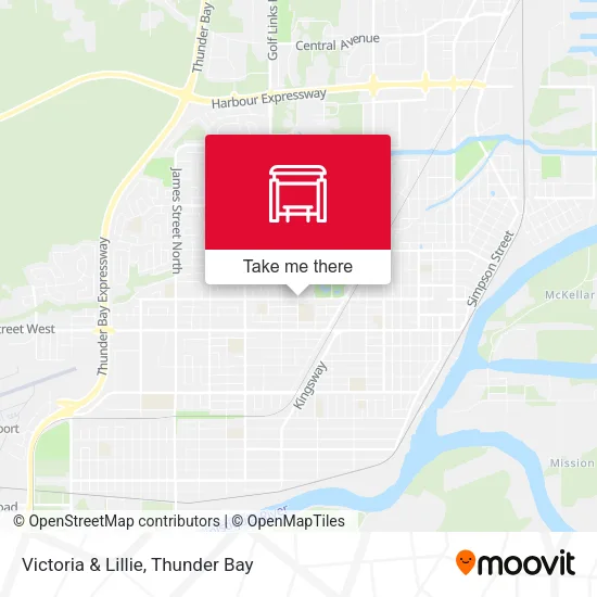 Victoria & Lillie map
