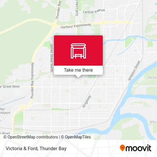 Victoria & Ford map