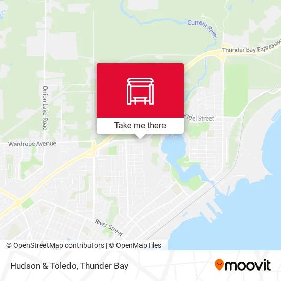 Hudson & Toledo map