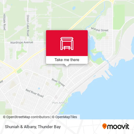 Shuniah & Albany map