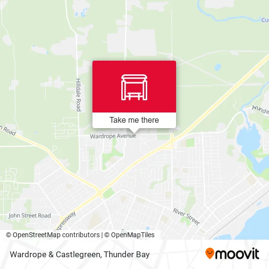 Wardrope & Castlegreen map