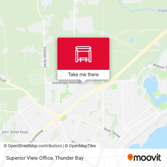 Superior View Office map
