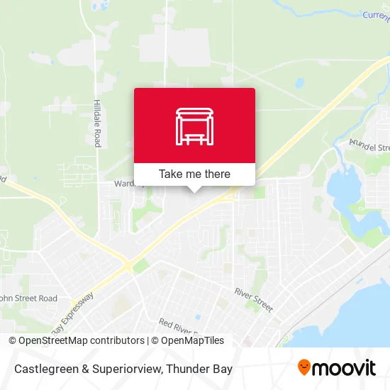 Castlegreen & Superiorview map