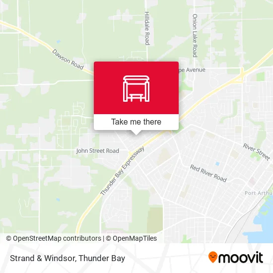 Strand & Windsor map
