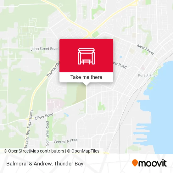 Balmoral & Andrew map