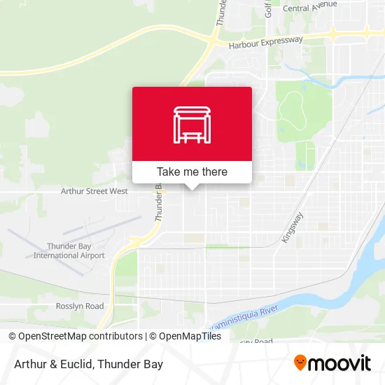 Arthur & Euclid map