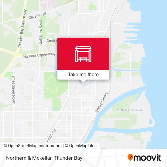 Northern & Mckellar map