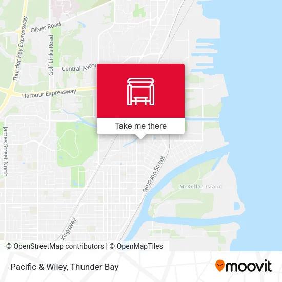 Pacific & Wiley map