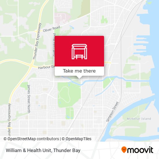 William & Health Unit map