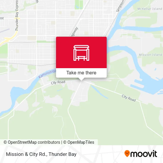 Mission & City Rd. map