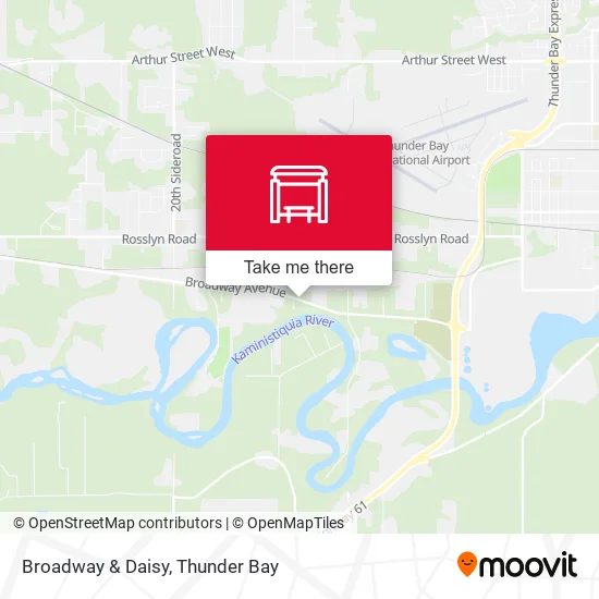 Broadway & Daisy map