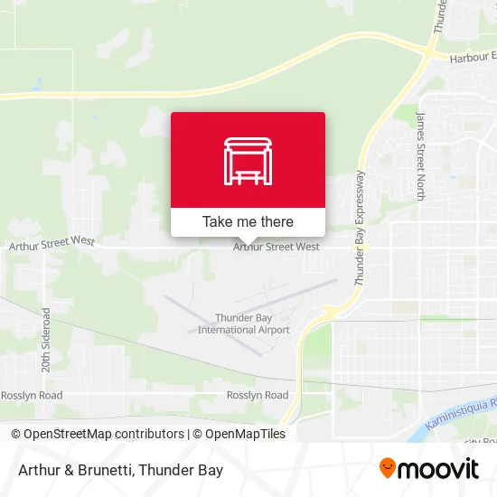 Arthur & Brunetti map