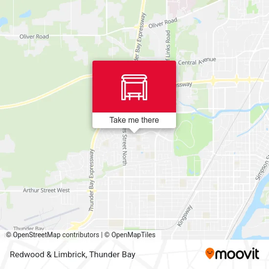Redwood & Limbrick map