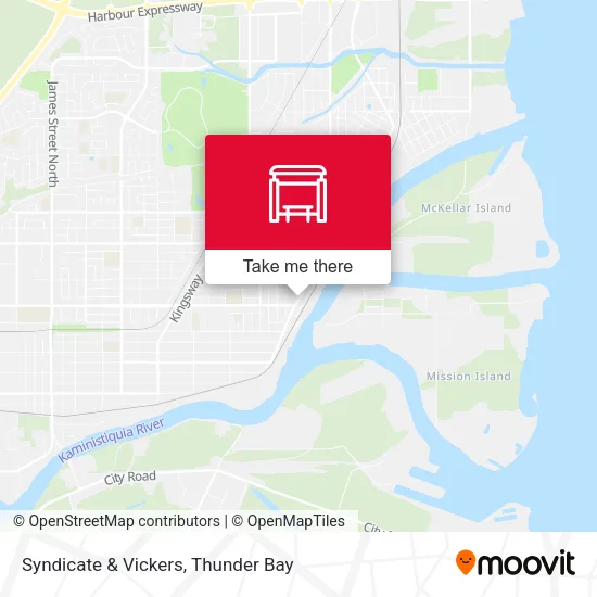 Syndicate & Vickers map
