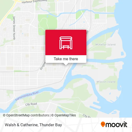 Walsh & Catherine map