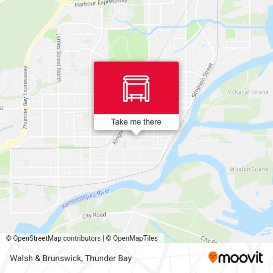 Walsh & Brunswick map