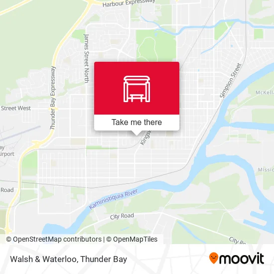 Walsh & Waterloo map