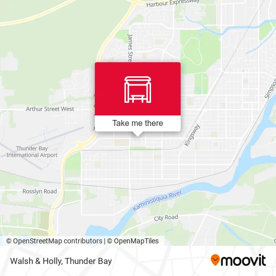 Walsh & Holly map