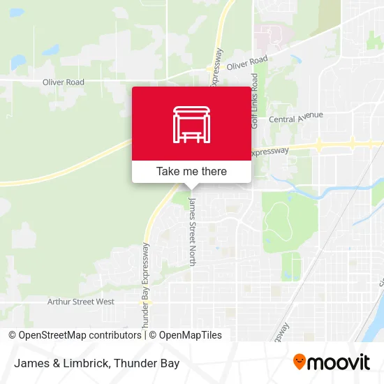 James & Limbrick map