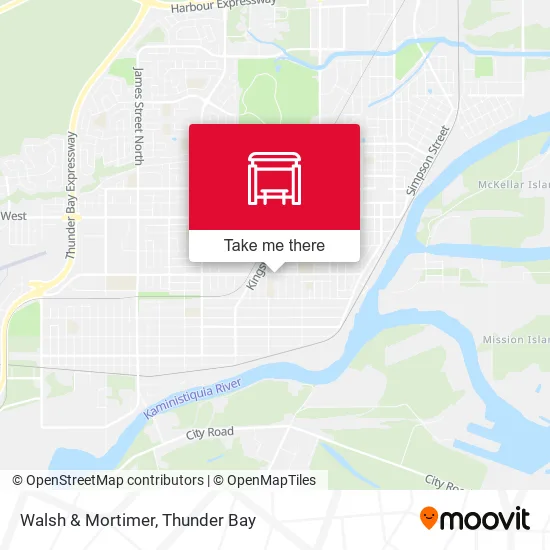 Walsh & Mortimer map
