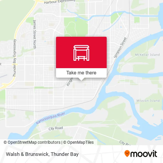 Walsh & Brunswick map