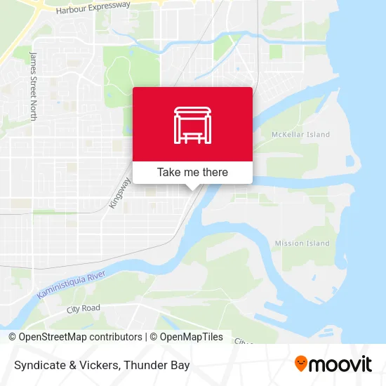Syndicate & Vickers map