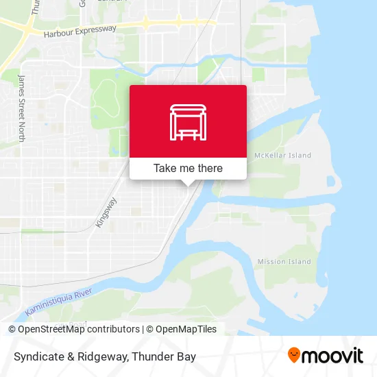 Syndicate & Ridgeway map