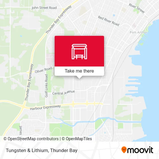 Tungsten & Lithium map
