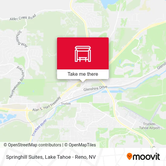 Springhill Suites map